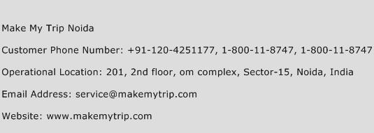 Make My Trip Noida Phone Number Customer Service