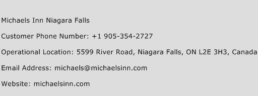 Michaels Inn Niagara Falls Phone Number Customer Service