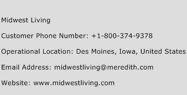 Midwest Living Phone Number Customer Service