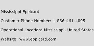 Mississippi Eppicard Phone Number Customer Service