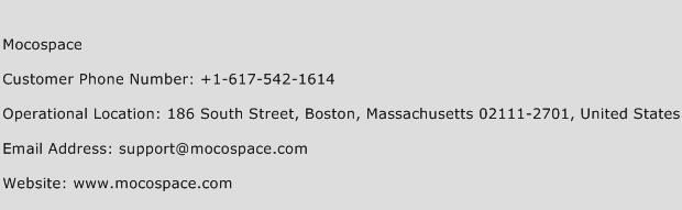 Mocospace Phone Number Customer Service