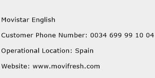 Movistar English Phone Number Customer Service