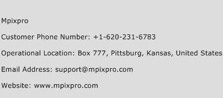 Mpixpro Phone Number Customer Service