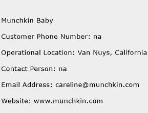 Munchkin Baby Phone Number Customer Service