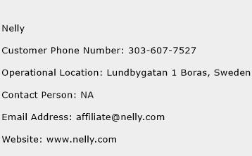 Nelly Phone Number Customer Service