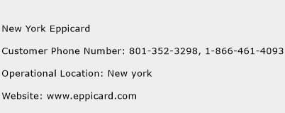 New York Eppicard Phone Number Customer Service