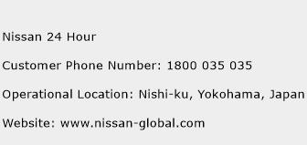 Nissan 24 Hour Phone Number Customer Service