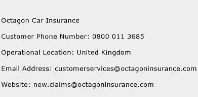 Octagon Car Insurance Phone Number Customer Service