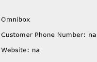 Omnibox Phone Number Customer Service