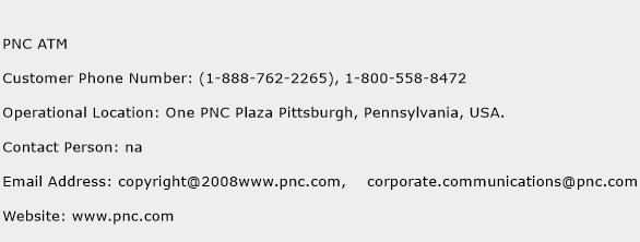 pnc debit card customer service number