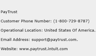 PayTrust Phone Number Customer Service