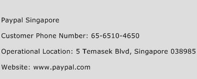 contact phone number for paypal customer service