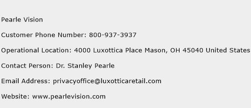 Pearle Vision Phone Number Customer Service