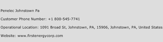 Penelec Johnstown Pa Contact Number | Penelec Johnstown Pa Customer Service Number | Penelec ...