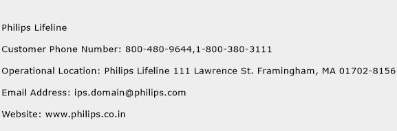 Philips Lifeline Contact Number Philips Lifeline Customer Service 