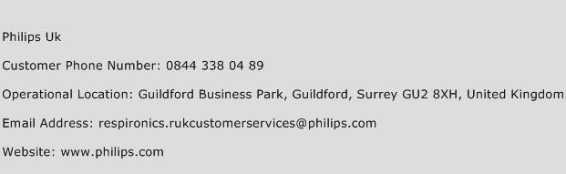 Philips Uk Phone Number Customer Service
