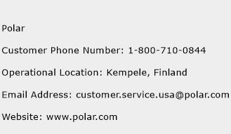 Polar Phone Number Customer Service