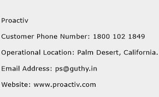 Proactiv Phone Number Customer Service