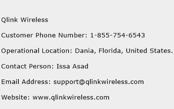 Qlink Wireless Customer Service Phone Number | Contact Number | Toll Free Number | Contact Address