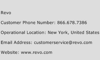 Revo Phone Number Customer Service
