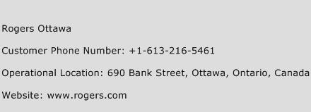 Rogers Ottawa Phone Number Customer Service
