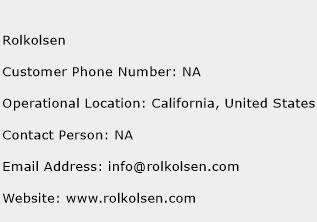 Rolkolsen Phone Number Customer Service