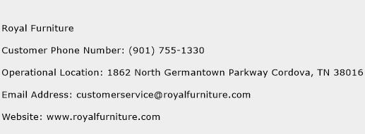 Royal Furniture Phone Number Customer Service