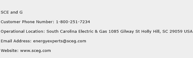 SCE and G Phone Number Customer Service
