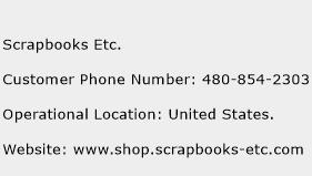 Scrapbooks Etc. Phone Number Customer Service