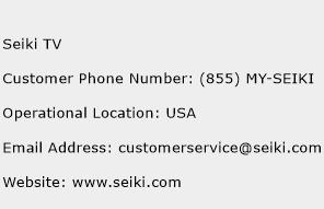 Seiki TV Phone Number Customer Service