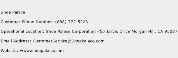 Shoe Palace Phone Number Customer Service