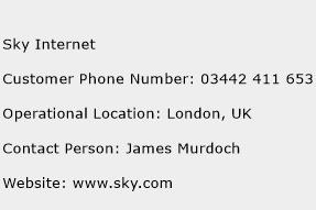 Sky Internet Phone Number Customer Service