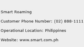 Smart Roaming Phone Number Customer Service