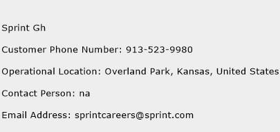 Sprint Gh Phone Number Customer Service