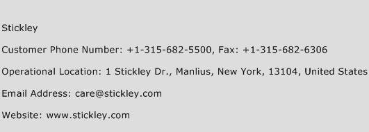 Stickley Phone Number Customer Service