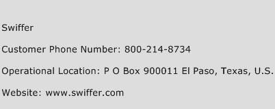 Swiffer Phone Number Customer Service