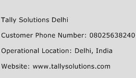 Tally Solutions Delhi Phone Number Customer Service