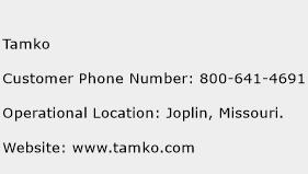 Tamko Phone Number Customer Service