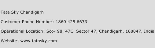 Tata Sky Chandigarh Phone Number Customer Service