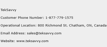 TekSavvy Phone Number Customer Service