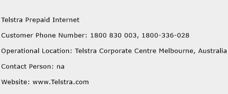 Telstra Prepaid Internet Phone Number Customer Service
