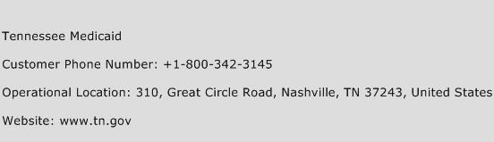 Tennessee Medicaid Phone Number Customer Service