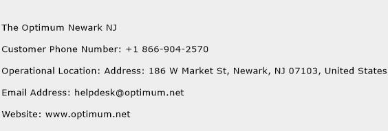 The Optimum Newark NJ Number | The Optimum Newark NJ Customer Service Phone Number | The Optimum ...