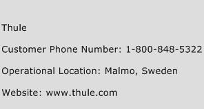 Thule Phone Number Customer Service