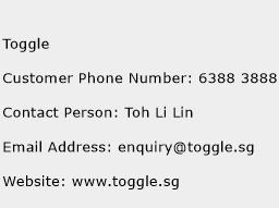Toggle Phone Number Customer Service