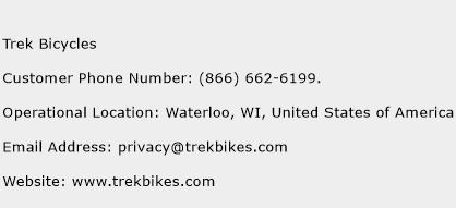 Trek Bicycles Phone Number Customer Service