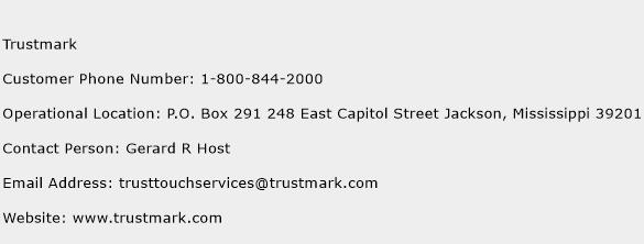 Trustmark Phone Number Customer Service