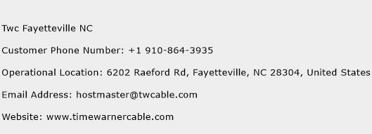 Twc Fayetteville NC Phone Number Customer Service