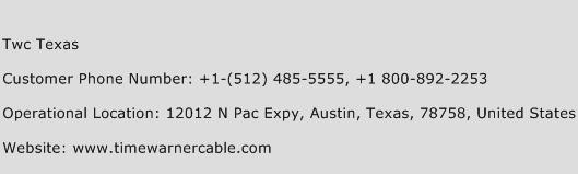 Twc Texas Phone Number Customer Service