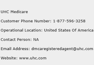 UHC Medicare Phone Number Customer Service